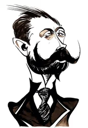 Alexander Skryabin - caricatura